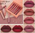Handaiyan Lipstick 1 Piece Long-lasting Moisturizing Smooth Matte Lipstick for Women Colorful Lip Makeup. 