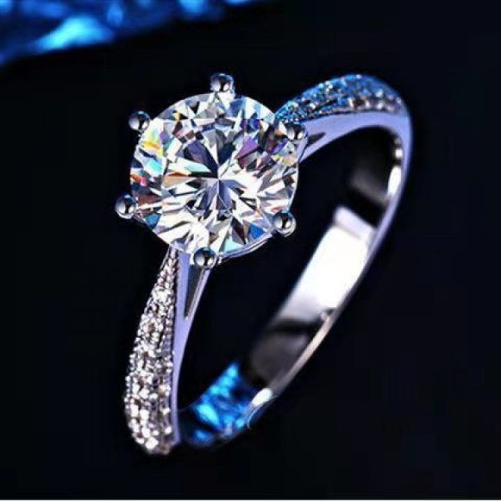 [ New ] Diamond Ring for Women 1-2 Carat Diamond Ring a Pair Couple ...