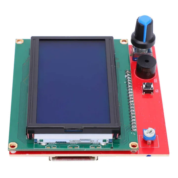 12864%20LCD%20Control%20Module%20Panel%20Display%20Motherboard%203D%20Printer%20Smart%20Controller%20+%202Pcs%20Lines%20-%20Image%206