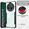 Realme Narzo 80 Pro 5G Shockproof Transparent Bumper Back Phone.