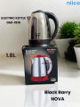 Electric Kettle Durable long Life Heavy Duty Electric Kettle Nova= 1.8 LTR (1 Years Warranty).