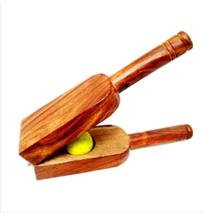 Wooden Lemon Squeezer/ Juicer, Crusher, Juice Squeezer, Lemon Mesher For Home And Kitchen 1Pcs - Lemon Squeezer