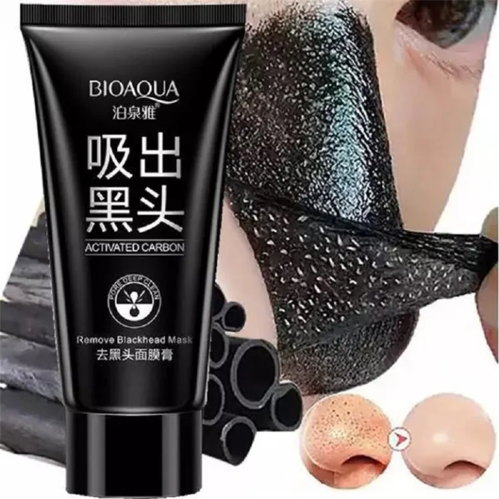 BIOAQUA%20Black%20Mask%20Activated%20Carbon%20Charcoal%20Blackhead%20Removal%20Peel%20Off%20Mask%20Black%20Nose%20Nose%20Film%20And%20Oil-Control%20Depth%20Clean%20Pore%2060g%20-%20Image%204