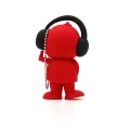 hot music pendrive 64GB 32GB 16GB 8GB 4GB red happy boy usb flash drive 128GB memory stick USB stick 256GB pen drive. 
