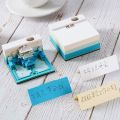 Crafts 2025 Mini Desktop Calendar Creative Desktop Decor Ornaments 3D Paper Carving Calendar With Sticky Notes 3D Notepad Calendar Home Study Office.