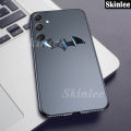 Phone case For Samsung Galaxy A35 A55 Back cover Luxury Frosted Matte Back Slim Metal Bat Man Non-slip Full Protective For Samsung A35 A55 Cover cases. 