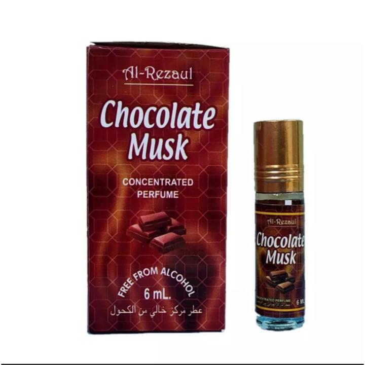 Chocolate Flavour Concentrated Perfume Attar for Men - 6ml - Indulge in the Irresistible Aroma of Chocolate with Long-lasting Attar