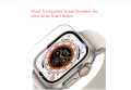 49mm Tempered Glass Screen Protector for Watch Ultra, Premium Protection with Smooth Touch Experience.