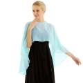 Women Sheer Georgette Cardigan Ladies Shawls Wraps Bridal Wedding Shrug Top Modern Koti. 