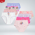 Pack of 5 Teen Girls Soft Jersey Cotton Printed Briefs Panties From Levin. 