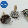 B5K potentiometer 5K aircraft model potentiometer handle length 15MM rotation angle 90 degrees.