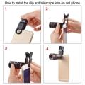 【Customizable】 Camera Lens 12X Zoom Telephoto Lens External With Universal Clip for.