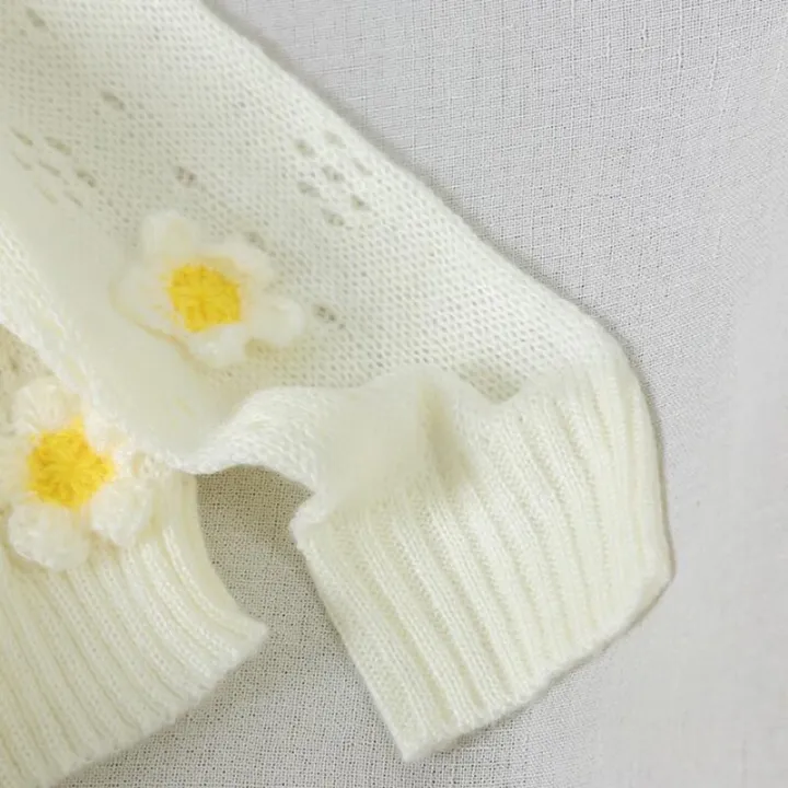 Women%20cardigan%20Sweaters%20Korean%20Sweet%20V-neck%20Floral%20Printing%20Hollow%20Out%20Knitted%20Cardigans%20Female%20Casual%20Long%20sleeve%20Sweater%20Coat%20-%20Image%208