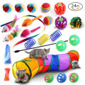Cat Toys Mouse Shape Balls Foldable Cat Play Tunnel Kitten Tower Funny Cat Tent Pet Supplies for Indoor Cats.