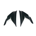 Front Fairing Winglets Aerodynamic Wing Shell Cover Protection Guards Kit for ADV160 Adv160 2022-2023(Black) Parts. 