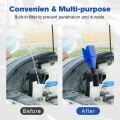 Funnels for Automotive Use, Oil Funnel, Convenient Buckle Funnel Gasoline Engine Oil Thickened Mouth Refueling Funnel Self-Driving Emergency Tool, Gasoline Funnels for Cars. 