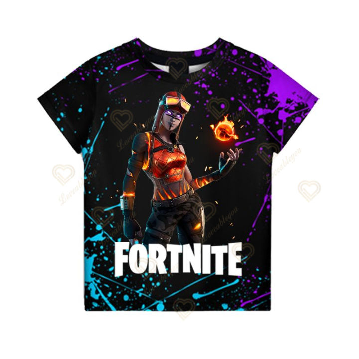 2022%20New%203%20To%2014%20Years%20Kids%20Fortnite%20T-shirt%203D%20Print%20Tshirt%20Boys%20Girls%20Cartoon%20Tee%20Men%20Women%20Tops%20Teen%20Summer%20Clothes%20-%20Image%205
