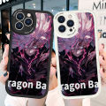 Hontinga for Samsung Galaxy S21 5G Back Cover PU Leather Cartoon Dragon Ball Phone Case Soft Silicone Edge Mobile Cover.