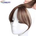 Women Bangs Wig Natural Wispy Clip-in Bangs Hair Extensions for Women 3d French Bangs Fringe Wig Black Brown Side Bangs Hairpieces Buyers' Favorite Styleable Bangs Wig.