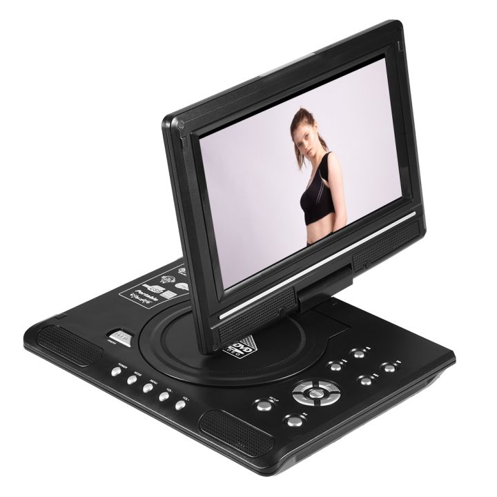 9.8%20Inch%20Portable%20Mobile%20Dvd%20Support%20Sd%20Card/USB%20Port/Dvd%20Us%20Plug%20-%20Image%205