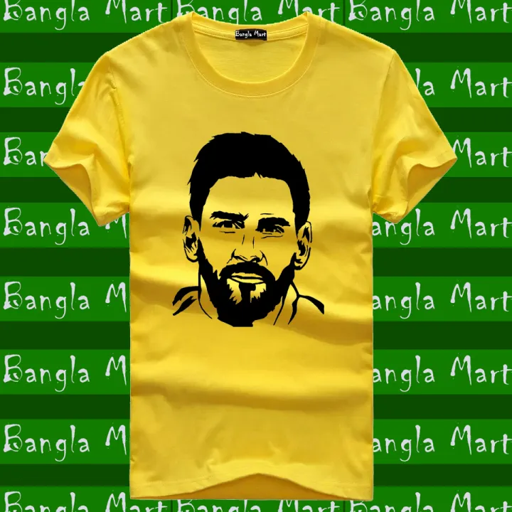 Messi%20Lover%20Half%20Sleeve%20Comfortable%20Jersey%20Fabrics%20Tshirt%20-%20Jersey%20Football%20-%20Image%203