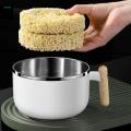 Stainless Steel Ramen Bowl Speedy Ramen Cooker, Soup Bowl Noodles Bowl for Hiking Travel Picnic Home Instant Cooking. 