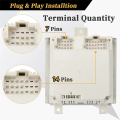 12V A/C Climate Control Switch Unit Modules Panel for Truck VNL 2003-2024 21326144/20511569 US.