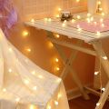 28 Pieces Warm White snow Ball Fairy Lights. 