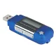 Mp3 Player Music Player Supports Replaceable AAA Battery,(Blue). 