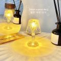 Led Diamond Table Lamp Rechargeable Night Lights Crystal Projection Desk Lamps Home Acrylic Xmas Decor Lighting Fixtures Gift. 