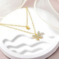 Saudi Gold 24k Pawnable Legit Necklace for Women Nasasangla Original Gold Butterfly Lucky Necklace Hypoallergenic Non Tarnish Dangling Simple Elegant Necklace. 