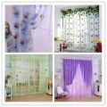 Variety of curtains Pastoral Tulle Window Curtain Drape Panel Sheer Scarfs Valances Window Scarfs Home Textile Hot. 