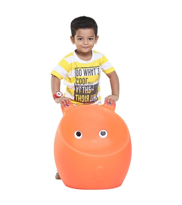 RFL Playtime Toys Rabbit Chair Orange 852516