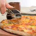 Pizza Cutter Wheel Stainless Steel Round Shape - Effortlessly Slice Your Pizza With Precision. 