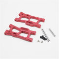 for WLtoys 1:14 144001 RC Car Full Upgrade Spare Parts Metal C Seat Steering Cup Swing Arm Central Drive Shaft,Red , 144001 parts.