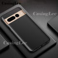 For Google Pixel 7 Pro case Ultra Thin Smooth silicon Matte Back Soft Cover Casing hp Google Pixel7 Pro Phone case cover.