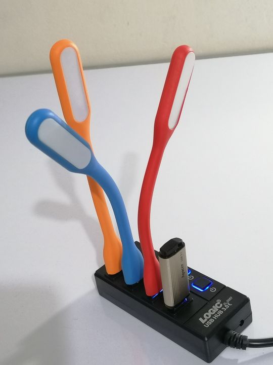 Logic%204%20Ports%20Usb%203.0%20Hub%20Led%20Usb%20Hub%20With%20Switch%20Super%20Speed%205Gbps%20-%20Usb%20Hub%20-%20Expand%20Your%20Usb%20Connectivity%20Options%20With%20This%20High-Speed%204-Port%20Usb%203.0%20Hub%20-%20Image%203