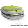 【happy one】Armband for Xiaomi Redmi 5 6A 3s Pro Redmi 4 Prime Note 4 4X MI 8 6 F1 Bag Double Zipped Multifunction Pocket Sport Gym Case. 