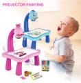 Drawing Projector Table for Kids, Trace and Draw Projector Toy with Light & Music, Child Smart Projector Sketcher Desk, Learning Projection Painting Machine for Boy Girl 2-9 Years Old (Multicolor).