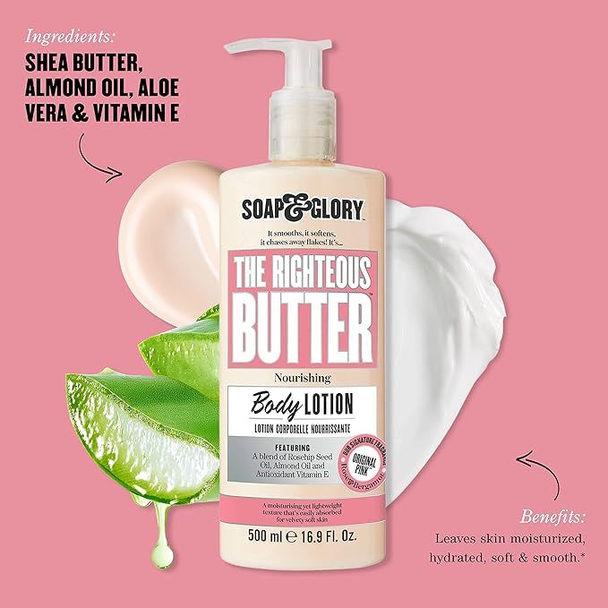Soap%20&%20Glory%20Original%20Pink%20The%20Righteous%20Butter%20Moisturizing%20Body%20Lotion%20Pump%20-%20-%20Image%202