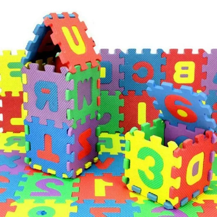 36Pcs%20Puzzle%20Mat%20Children%20Alphabet%20Numbers%20Puzzles%20Crawling%20Foam%20Floor%20Mat%20Education%20Toy%20Interactive%20Toy,%20Brain%20Teaser,%20Kids'%20-%20Image%204