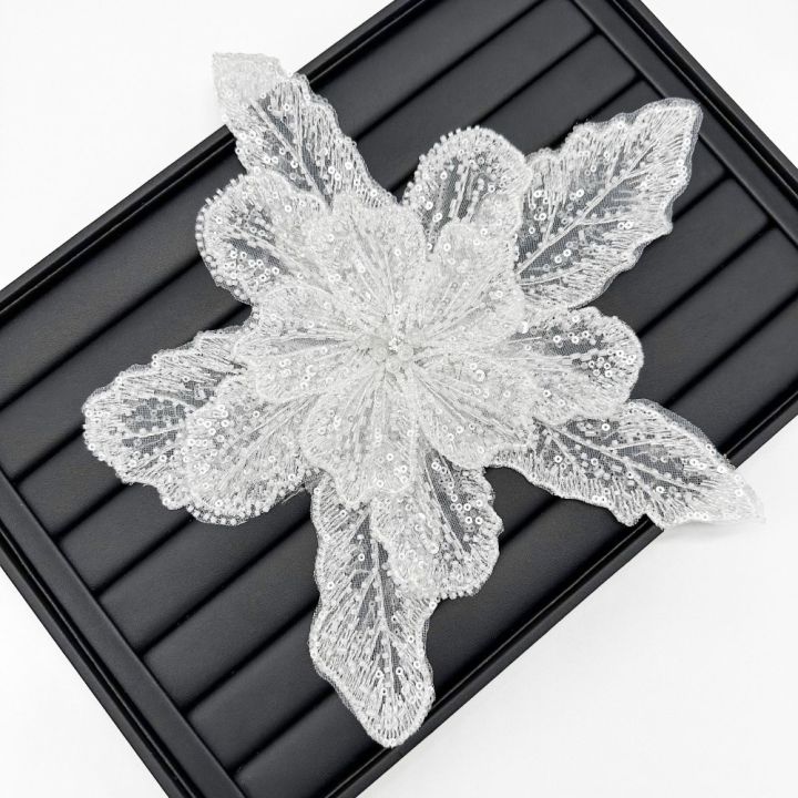 %E3%80%90NEW%E3%80%91%20New%20Polyester%20fibre%20Chest%20Flower%20Embroidery%20Women's%20Clothing%20Dress%20Decoration%20Multi-layer%20Sequin%20Children's%20Clothing%20Clothing%20Accessories%20-%20Image%205