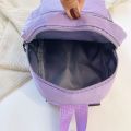 Casual Nylon Women Mini Backpack Fashion Solid Color Preppy Style Students School Bags Female Small Travel Knapsack Rucksacks. 