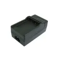 Digital Camera Battery Charger for OLYMPUS Li-10B/ Li-12B/ DBL10(Black). 