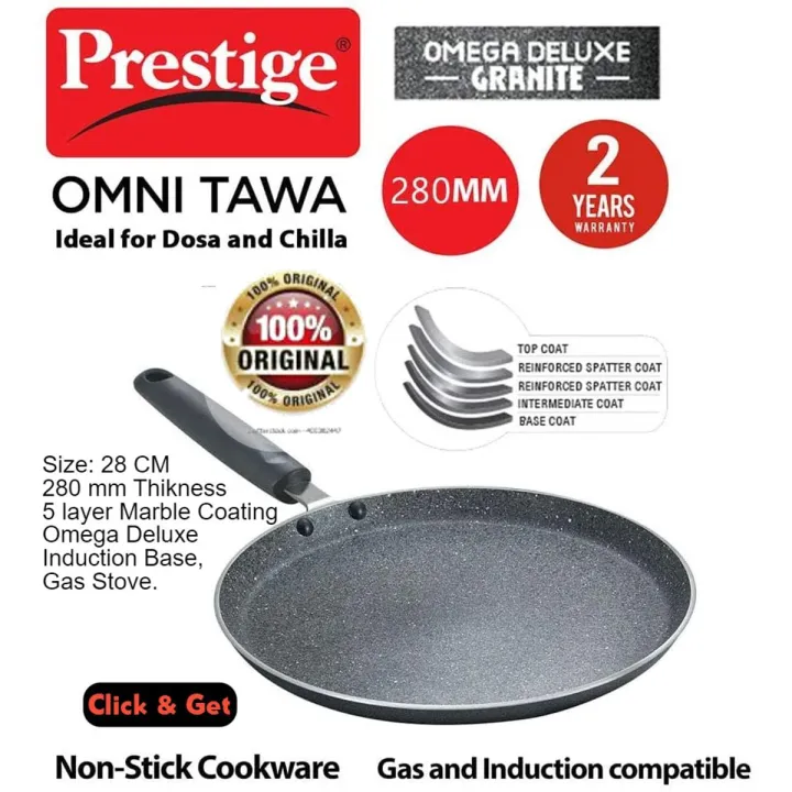 Prestidge%20pizza%20pan%20ruti%20tawa%2028CM%20layer%20Marble%20Coating%20granite%20non%20Stick%20Cookware%20Roti%20%20Dosa%20Tawa%20280%20MM%20Steel%20usable%20for%20gas%20not%20for%20induction%20-%20Black%20-%20Image%202