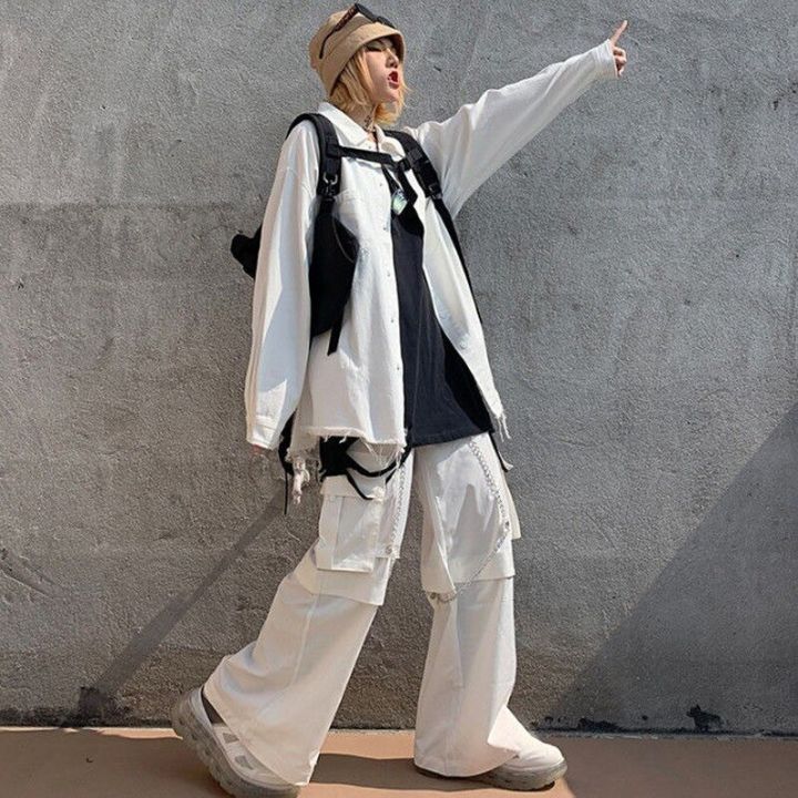 Mall%20Goth%20White%20Cargo%20Pants%20Women%20Gothic%20Hippie%20Streetwear%20Chain%20Punk%20Loose%20Pants%20Baggy%20Oversize%20Korean%20Style%20BQ%20-%20Image%208