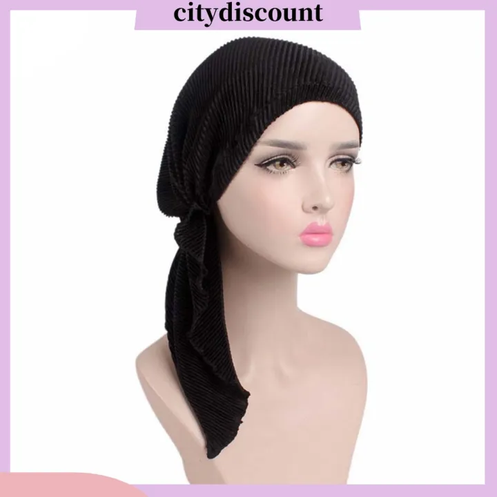 City_Fashion%20Women%20Wrinkle%20Long%20Turban%20Cap%20Head%20Wrap%20Chemo%20Hat%20Beanie%20Muslim%20Hijb%20-%20Image%203