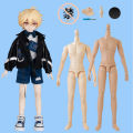 22cm 23.5cm YMY23/25 Male Body Joint Doll DIY Boy Body for Blyth, GSC Head, Ob22,ob23,ob24 BJD Doll Accessories Toy Superman. 