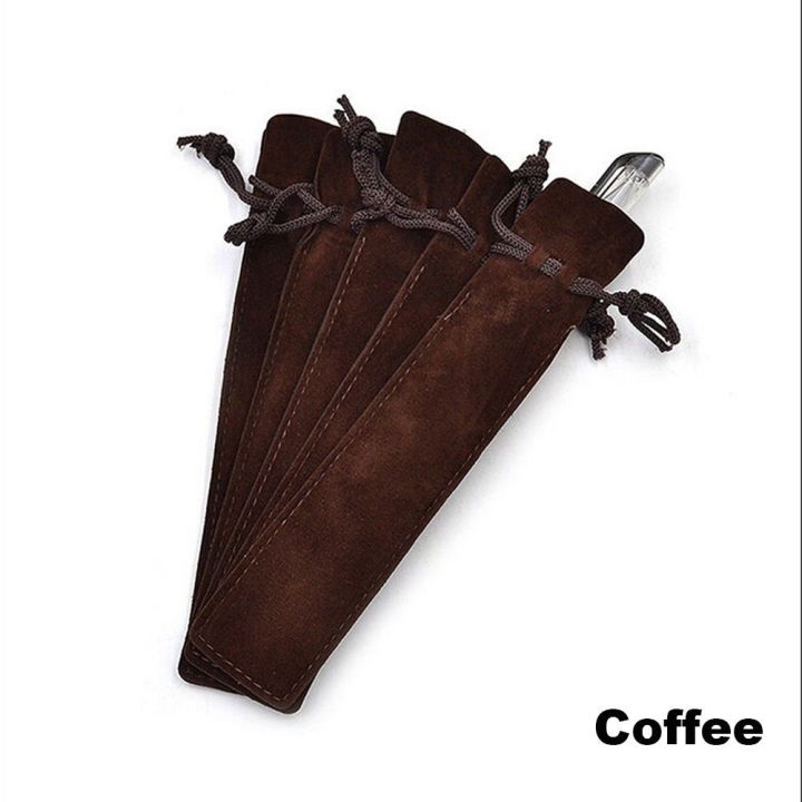 10Pcs%20School%20Supplies%20Stationery%20Pencil%20Case%20Sleeve%20Holder%20Plush%20Cloth%20Pen%20Bag%20Double-sided%20Thickened%20Office%20School%20Supplies%20Velvet%20Pen%20Pouch%20Sleeve%20-%20Image%203