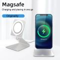 Magsafe Charger Phone Holder Magnetic stand for iPhone 12/13/ 14 Series 15W Fast Charger Desktop Phone Stand. 